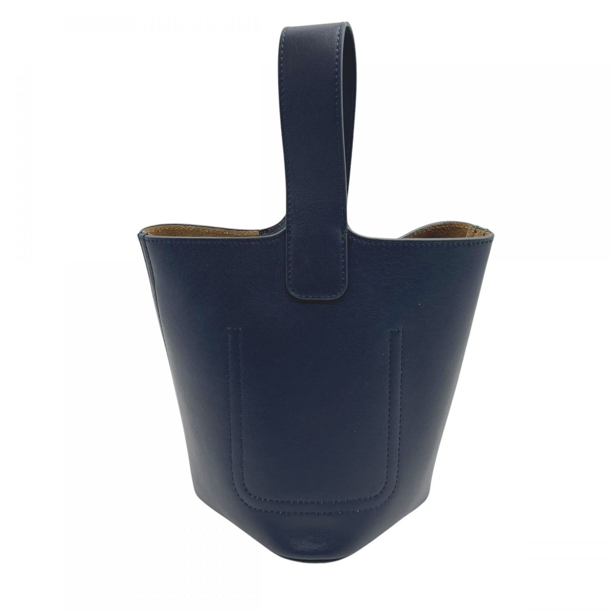 Loewe Pebble Bucket Bag Mini 2way Shoulder Bag Navy