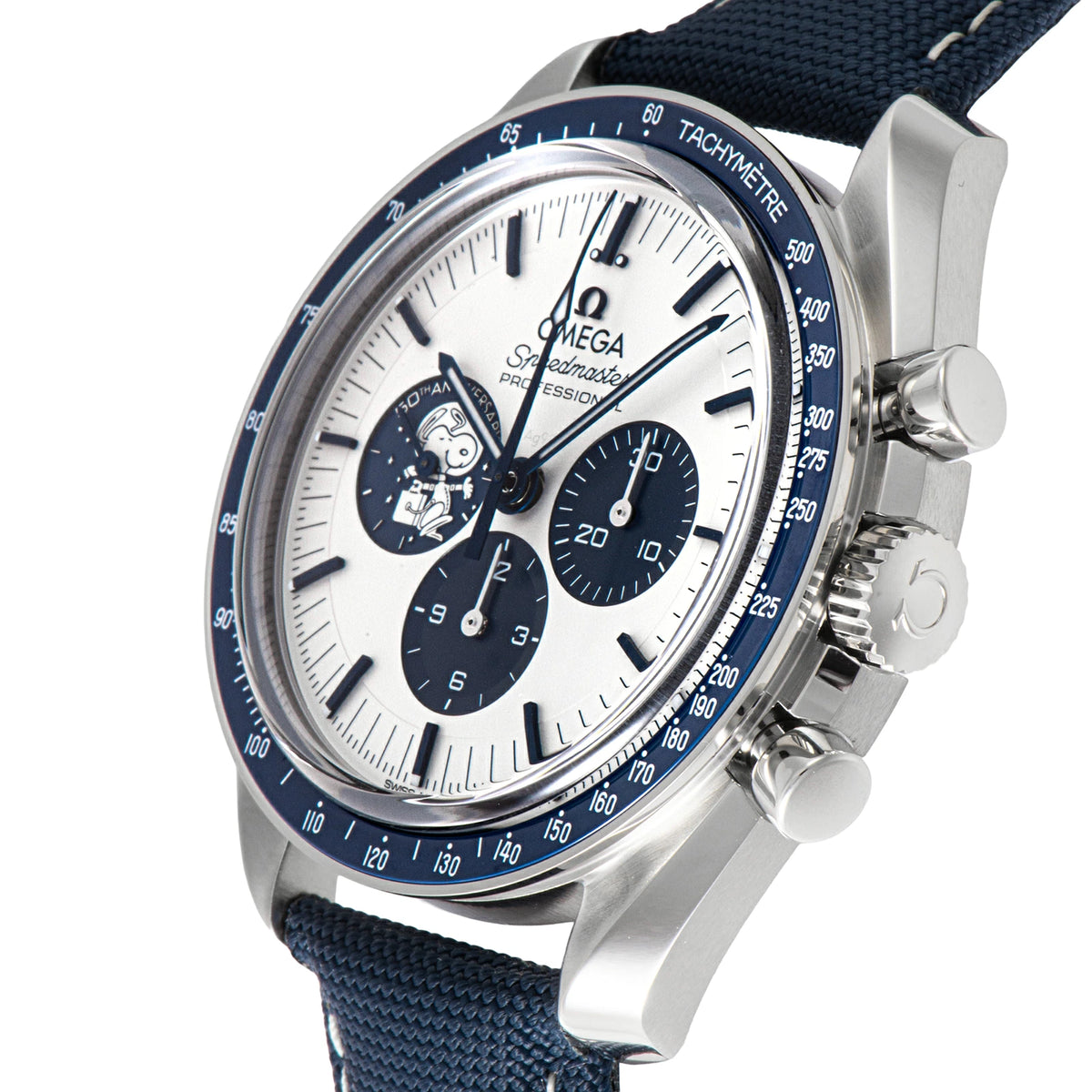 Omega Speedmaster Professional Silver Snoopy Award 50th Anniversary