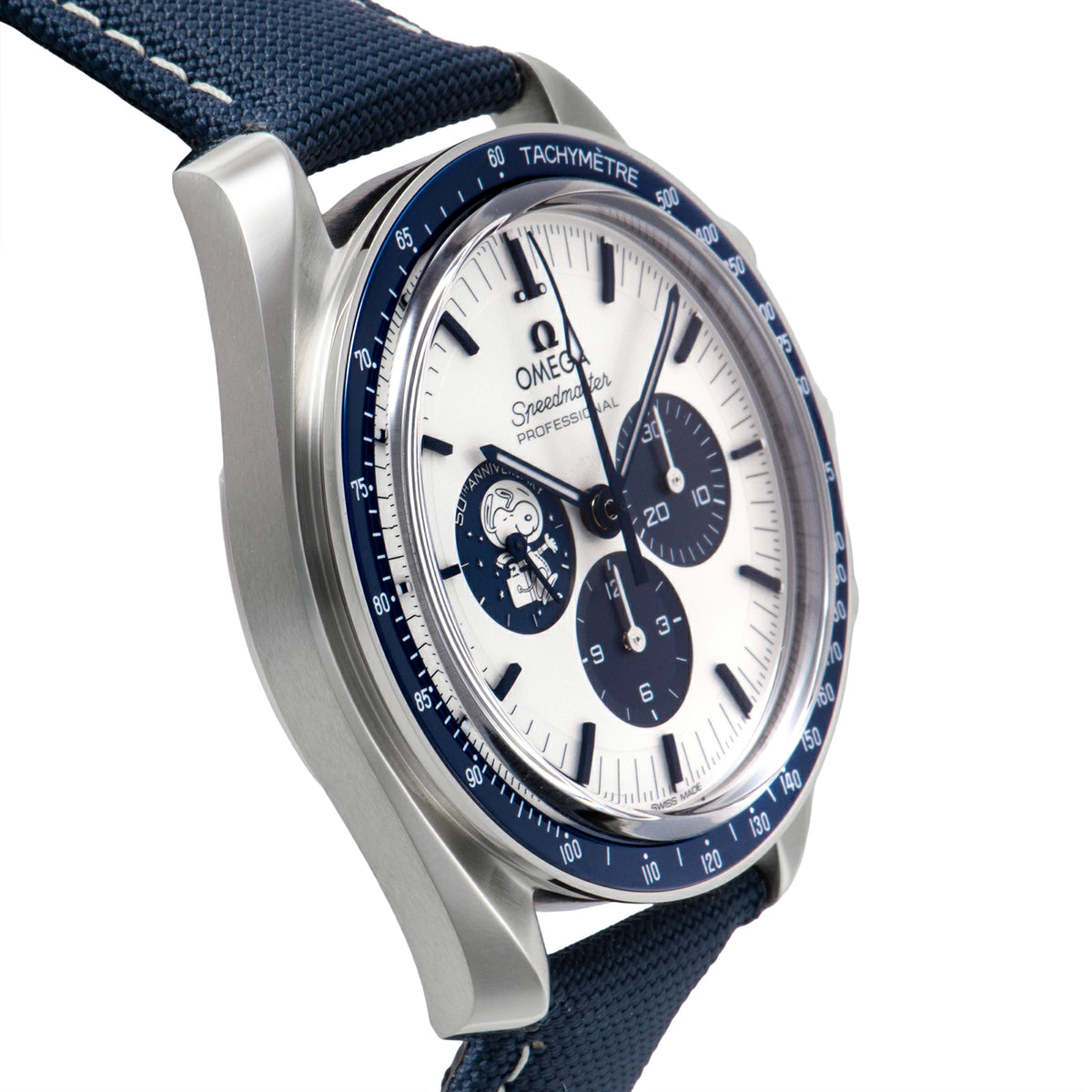 Omega Speedmaster Professional Silver Snoopy Award 50th Anniversary
