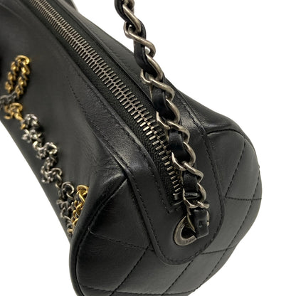 CHANEL Bowling chain-strap shoulder bag