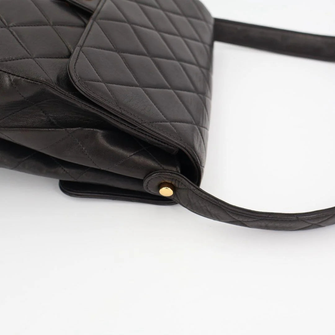 CHANEL Coco Mark Shoulder Bag Matelasse