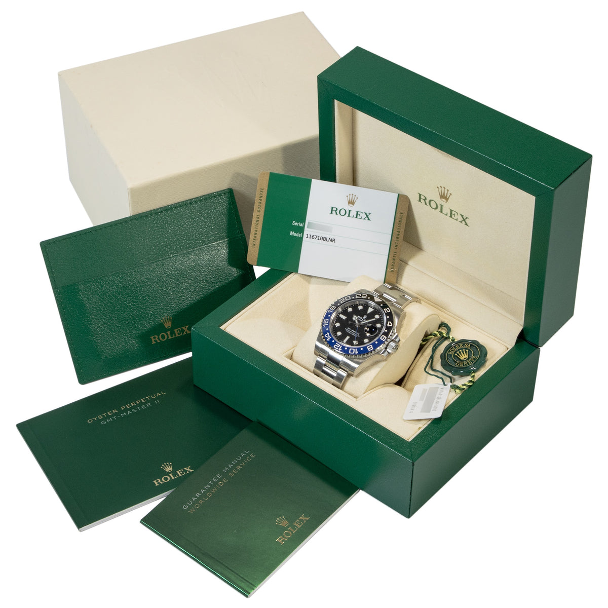 Rolex GMT-Master II Ref. 126710BLRO 2021