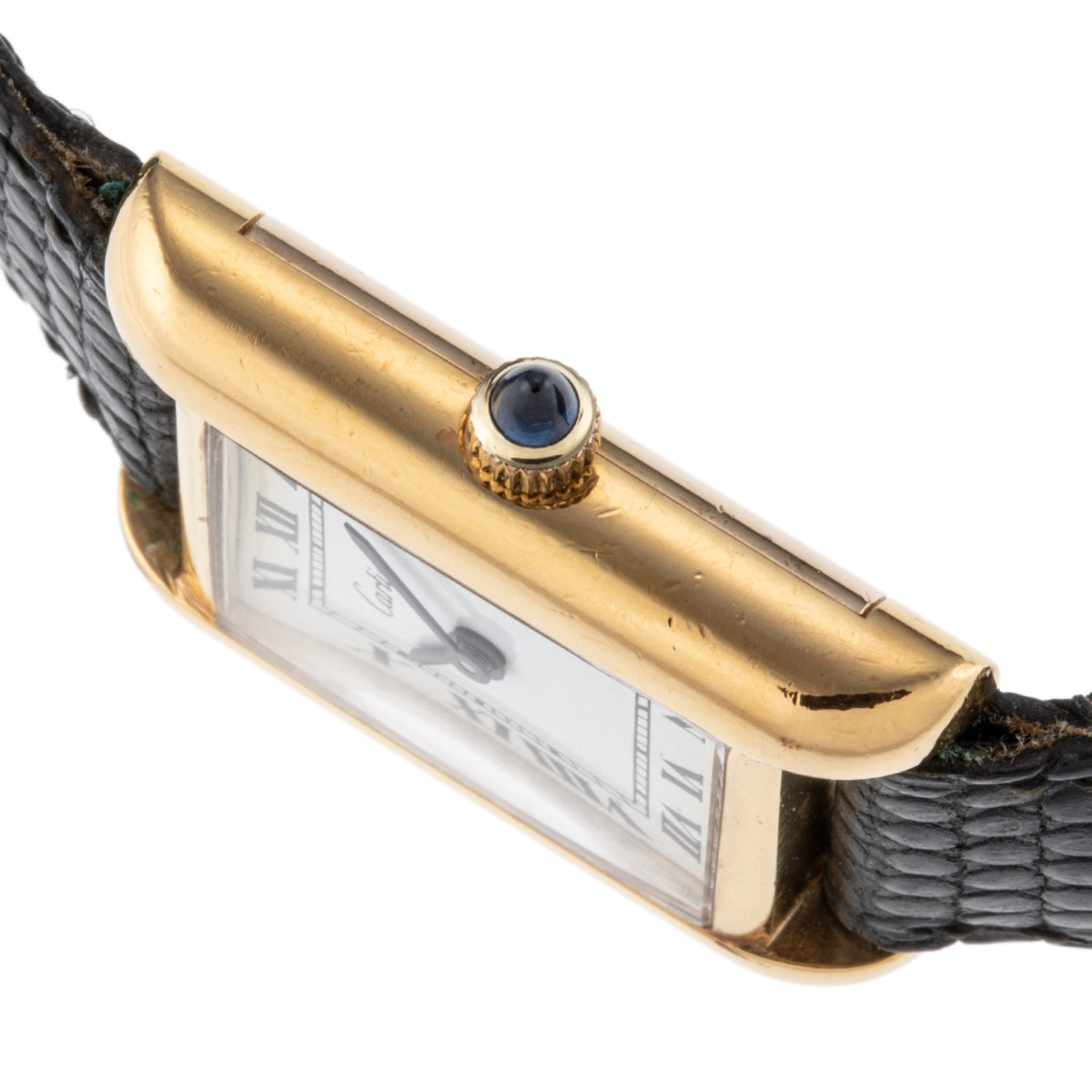 CARTIER MUST TANK VERMIEL SM MECHANICAL Ref.25705 SV/YGP Ca.1970s